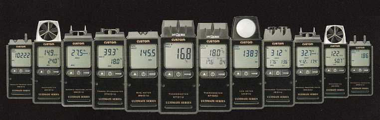 カスタム CUSTOM アルティメット環境測定器 温度計 計測器
